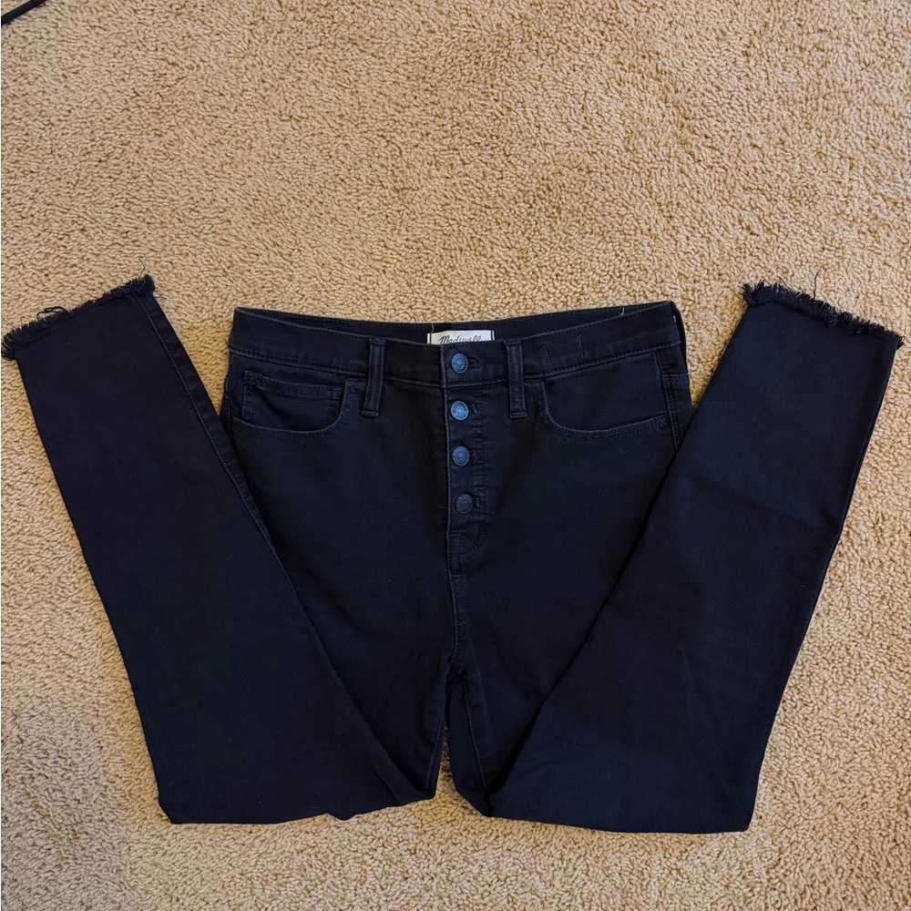Madewell Women's Dark Denim Straight Leg Jeans